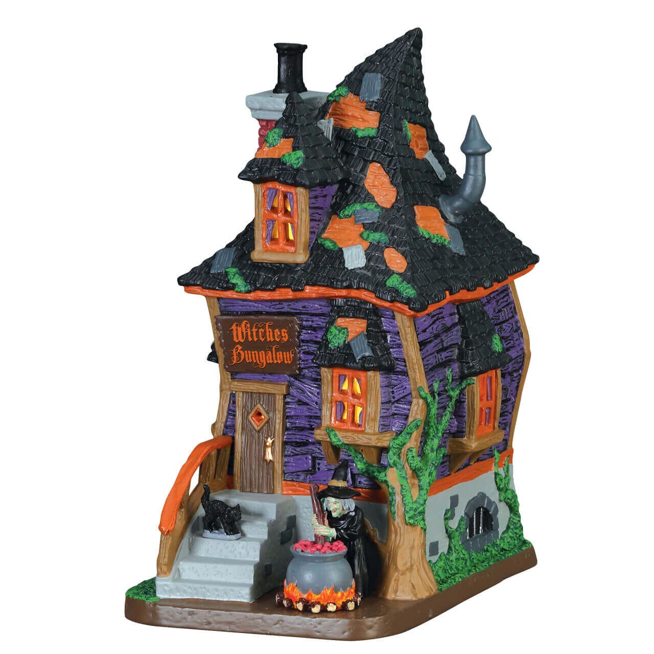 lemax-witches-bungalow-halloween-hexenhaus-beleuchtet image 4