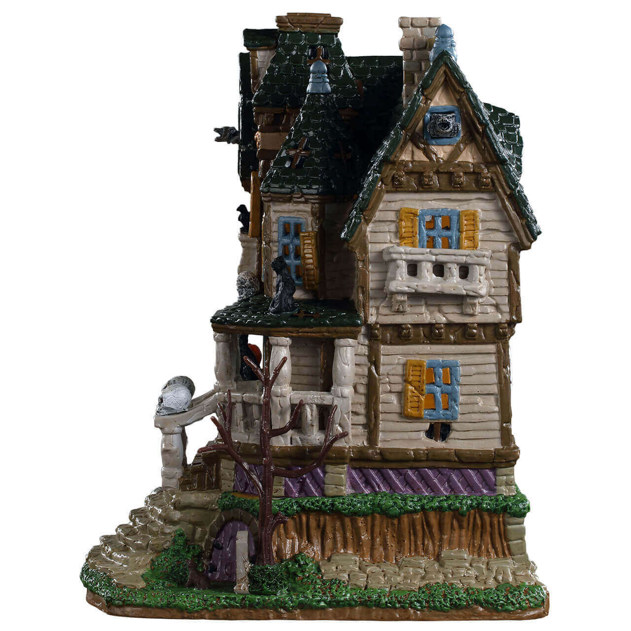 lemax-the-haunted-knoll-spooky-town-gruselhaus image 2