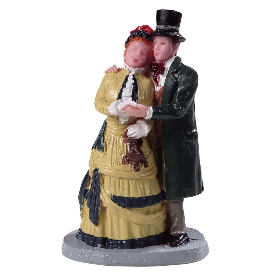 lemax-dickens-couple-caddington-figurenpaar image 1