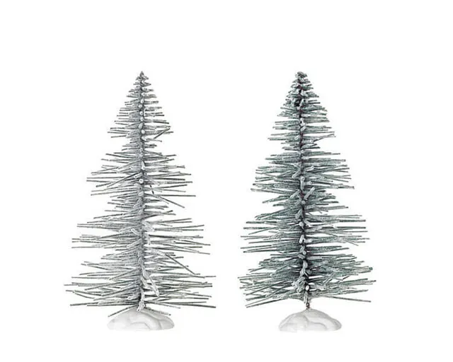 lemax-snowy-spruce-tree-small-miniatur-weihnachtsbaum-verschneit image 1