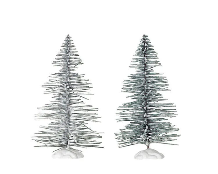 lemax-snowy-spruce-tree-small-miniatur-weihnachtsbaum-verschneit image 1