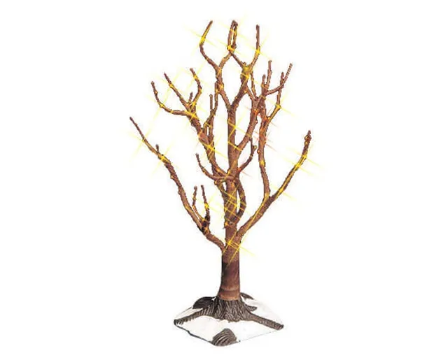 lemax-shimmering-oak-clear-medium-miniaturbaum image 1