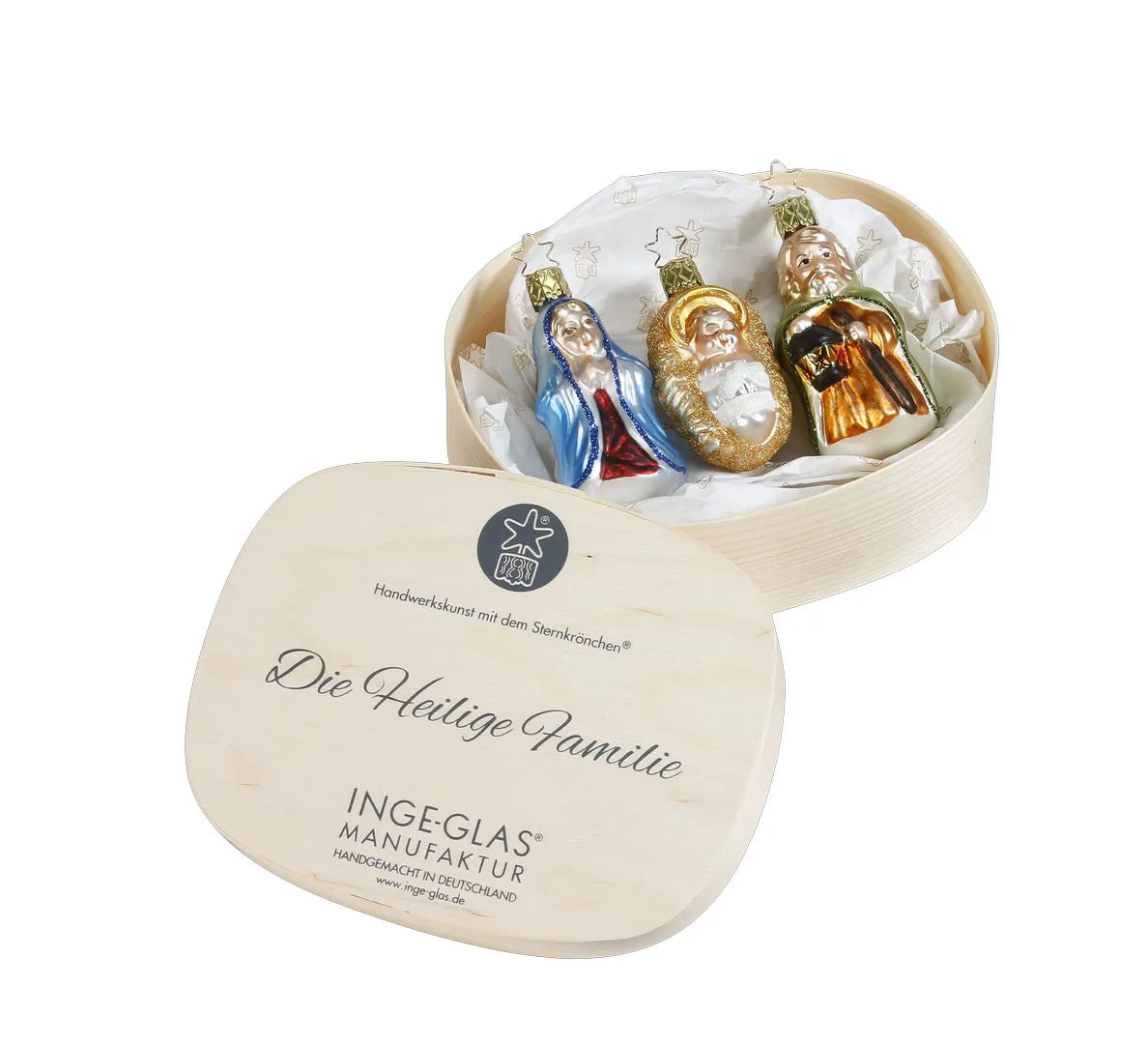 inge-glas-die-heilige-familie-christbaumfiguren-set-6-5-8-5-cm-3-stk image 1