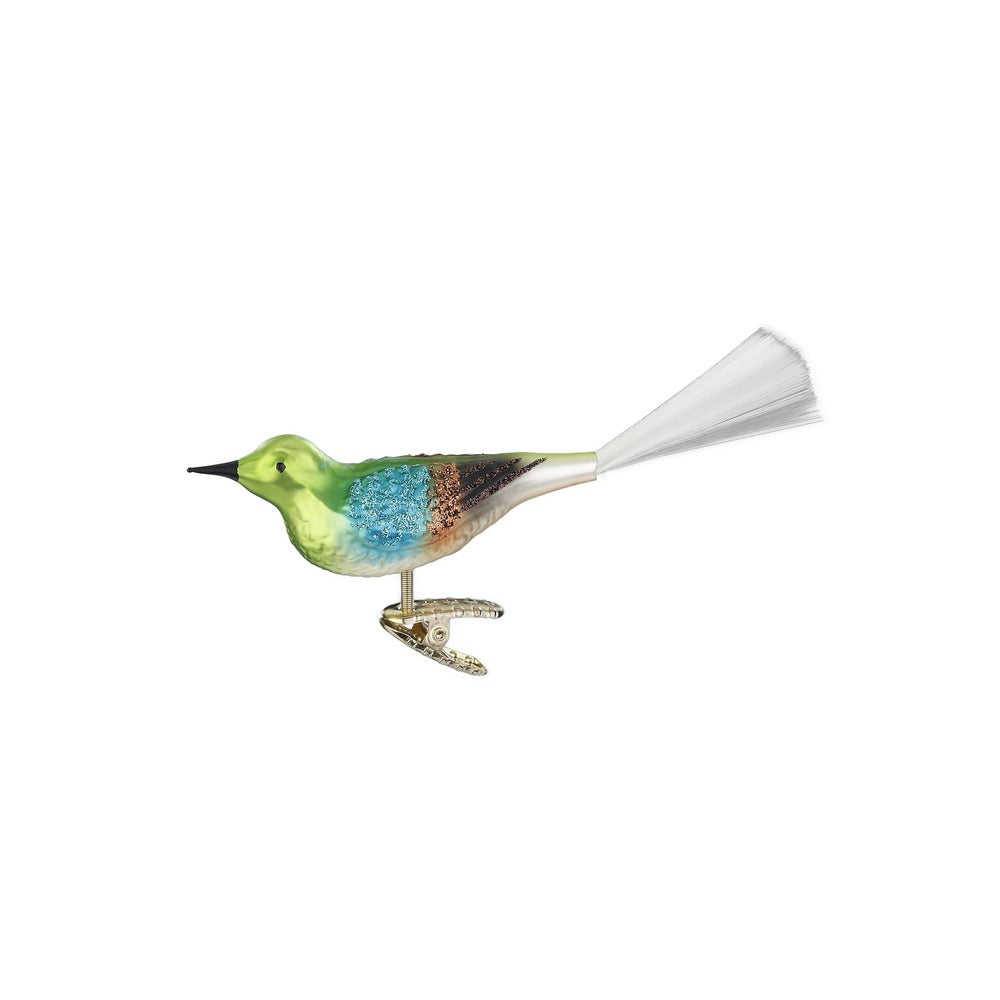 inge-glas-gr-nfink-vogel-anh-nger-10-cm image 1