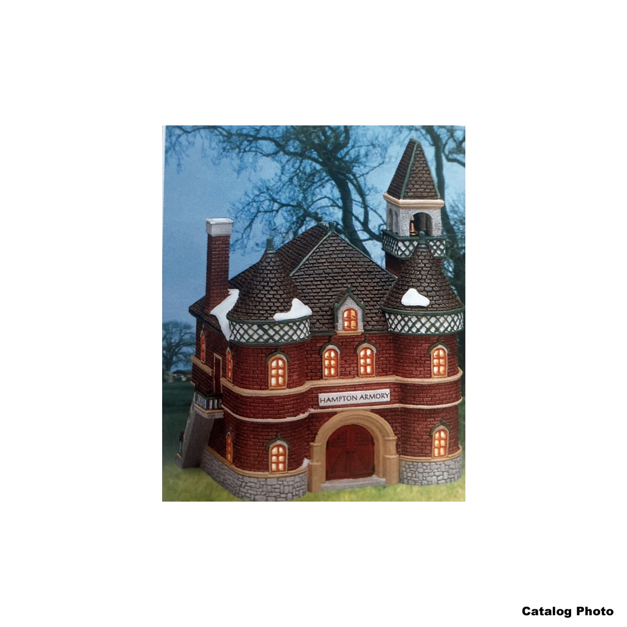 lemax-hampton-armory-beleuchtetes-weihnachtshaus image 1
