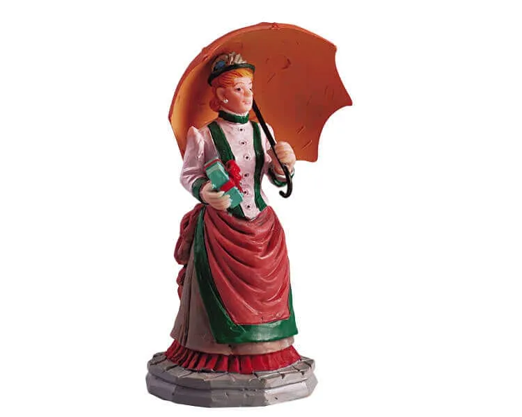 lemax-snowy-stroll-winter-miniaturfigur-f-r-weihnachtsdorf image 1