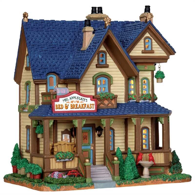 lemax-mrs-applegate-s-bed-breakfast-weihnachtsdorf-haus image 1