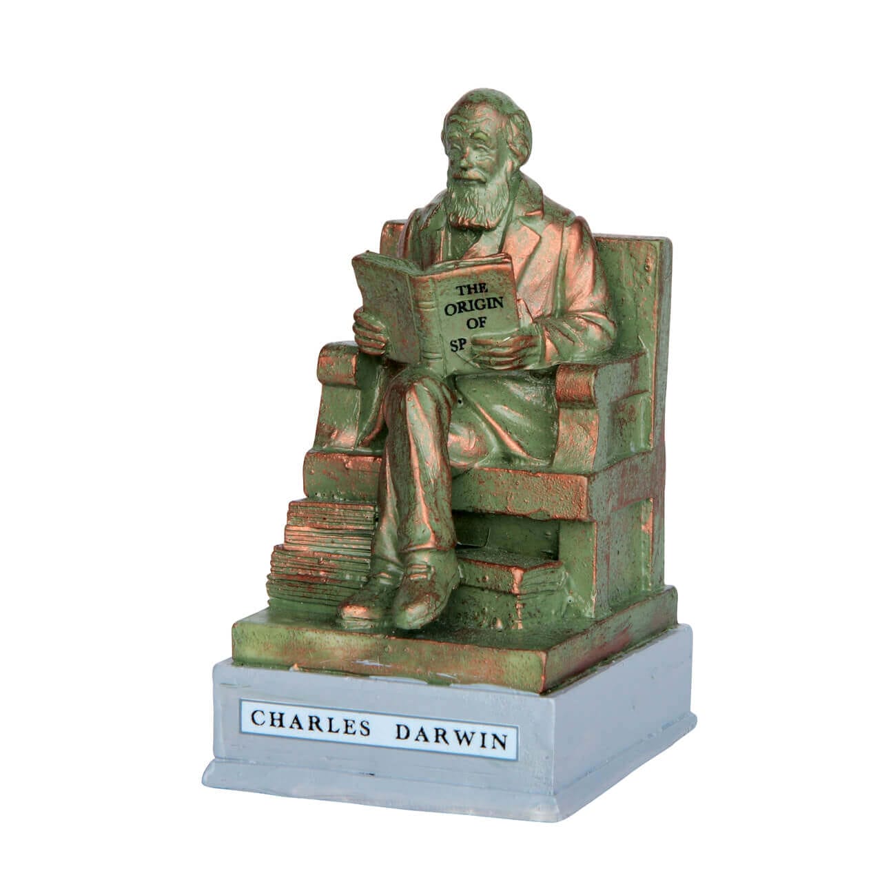 lemax-park-statue-charles-darwin-miniaturstatue image 1