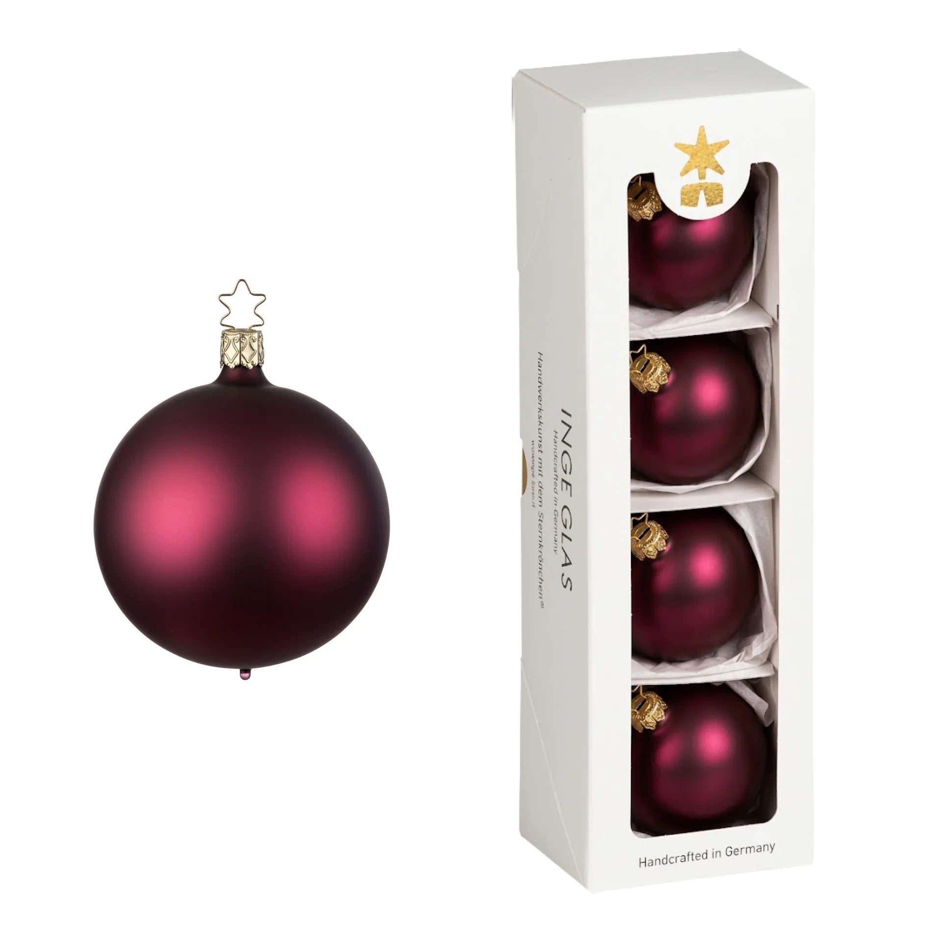 inge-glas-kugeln-rotwein-matt-christbaumkugel-glas-6-cm image 1