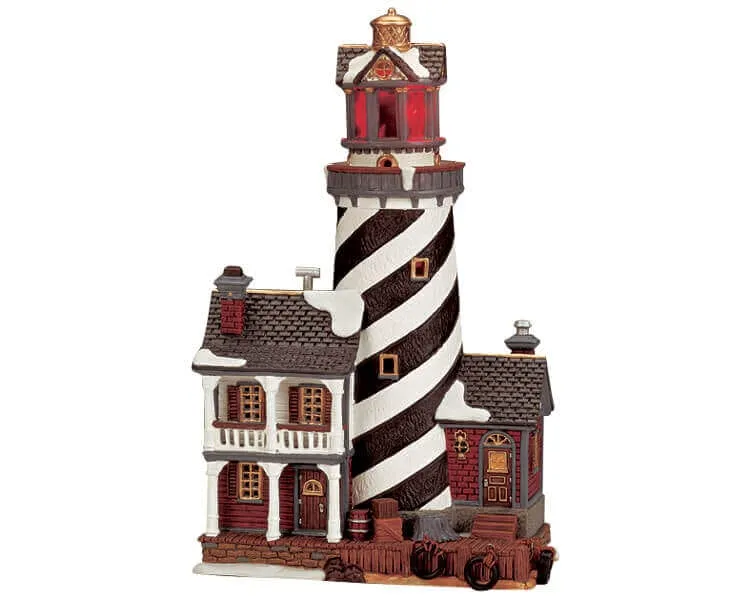 lemax-smuggler-s-cove-lighthouse-beleuchtetes-miniatur-leuchtturmhaus image 1