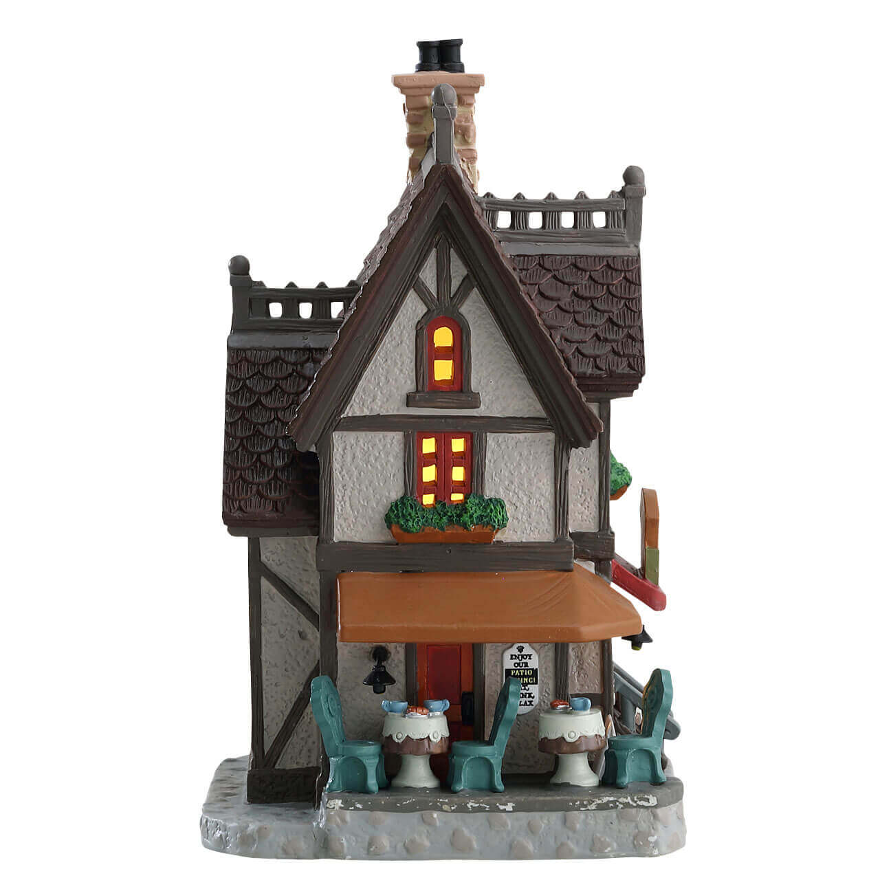 lemax-crepes-croissants-bakery-beleuchtetes-miniaturhaus image 3
