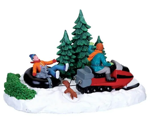 lemax-snowmobile-slider-winterfigur-schlitten image 1