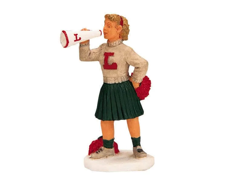 lemax-cheerleader-miniaturfigur-weihnachtsdorf-figur image 1