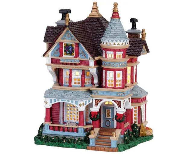 lemax-patterson-house-beleuchtetes-miniaturhaus image 1