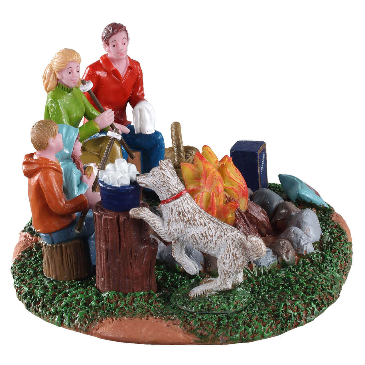 lemax-s-more-family-fun-lagerfeuer-familienszene image 2