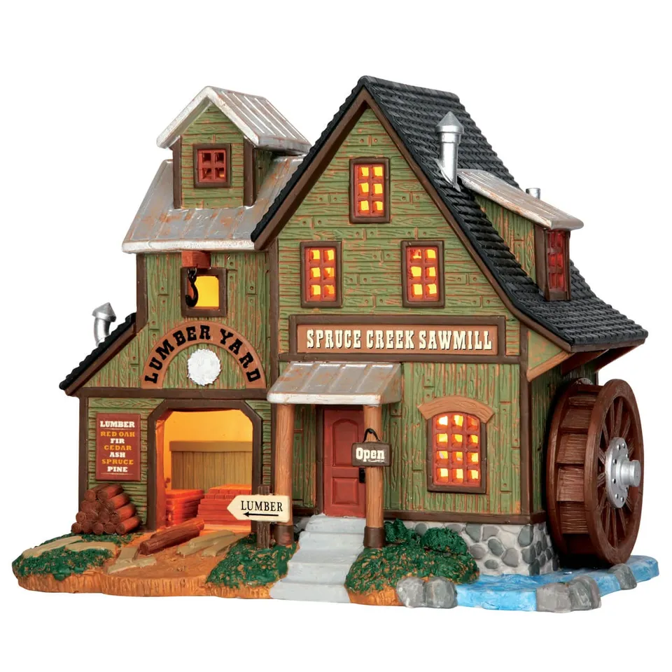 lemax-spruce-creek-sawmill-miniatur-s-gem-hle-f-r-weihnachtsdorf image 1