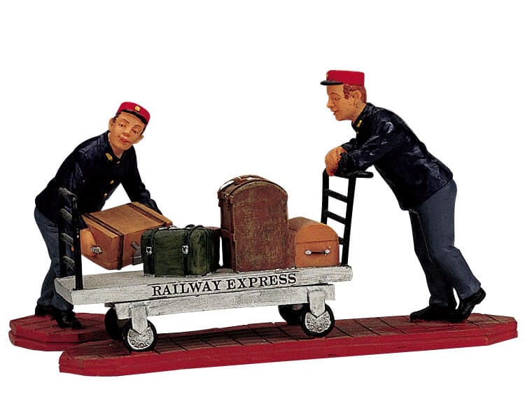 lemax-baggage-handlers-figuren-f-r-bahnhofs-und-reiseszenen image 1