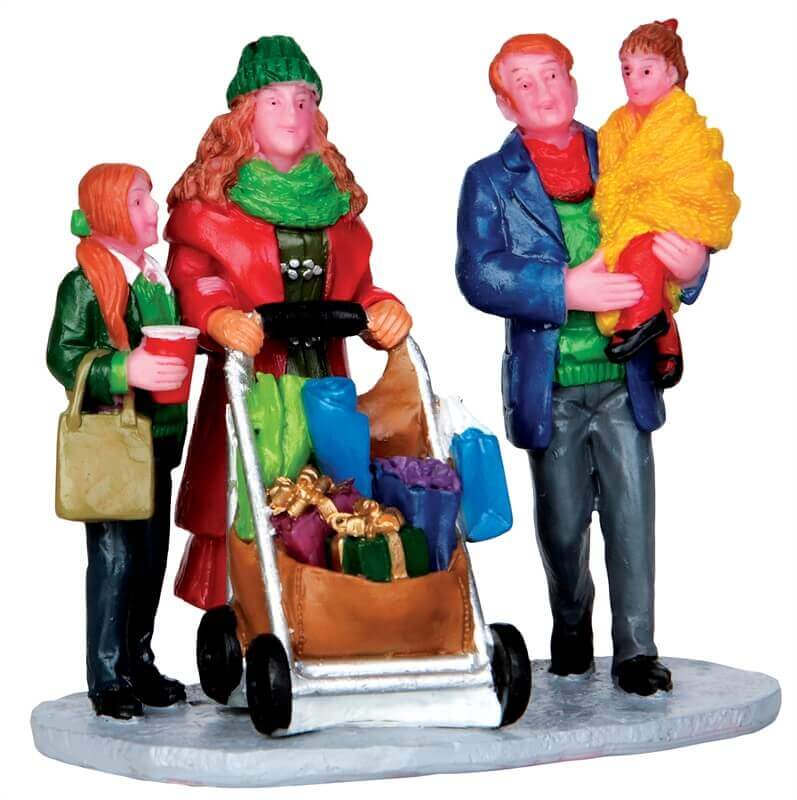 lemax-christmas-shopping-with-mom-and-dad-figurenset-holidays-seasons image 1