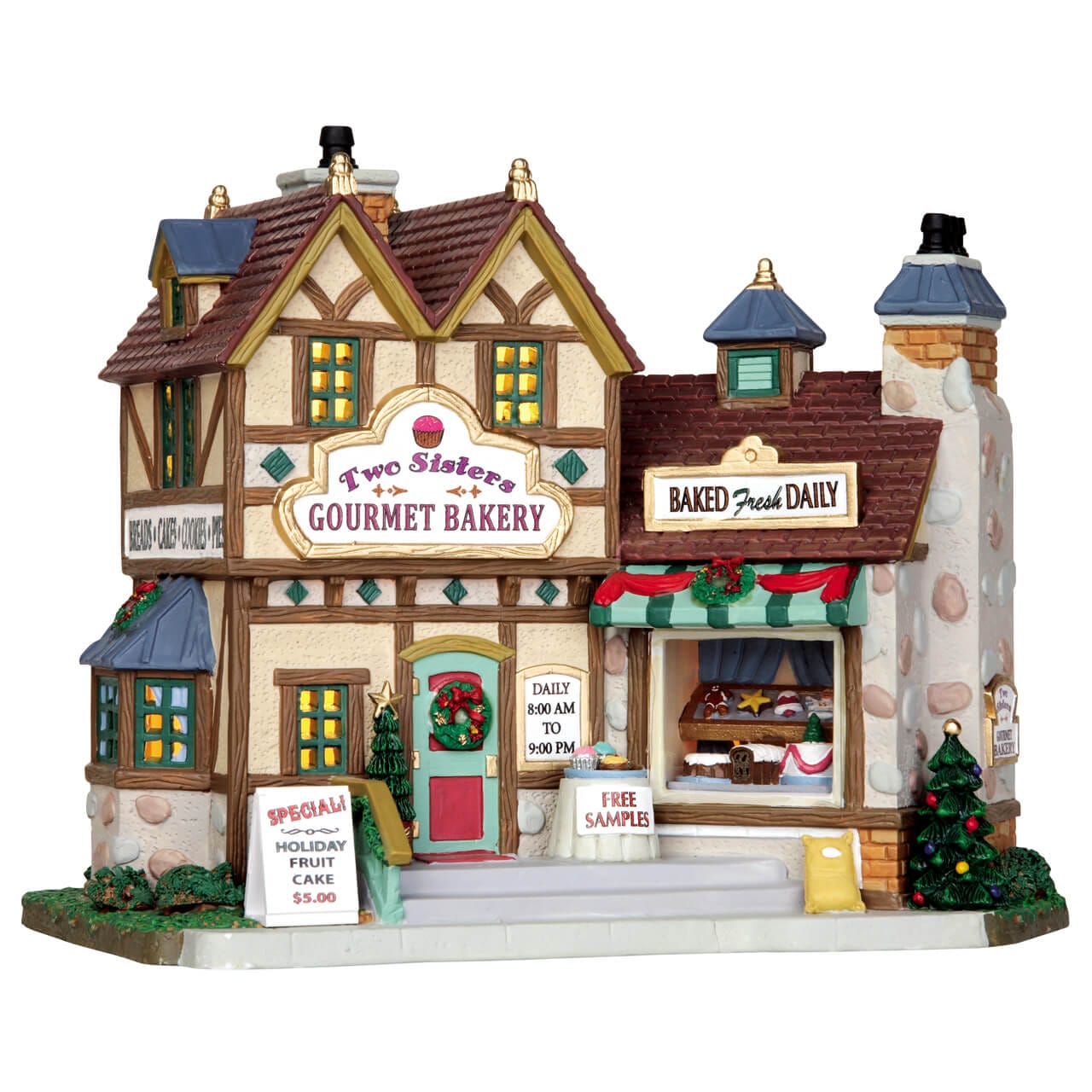 lemax-two-sisters-gourmet-bakery-miniaturhaus image 4