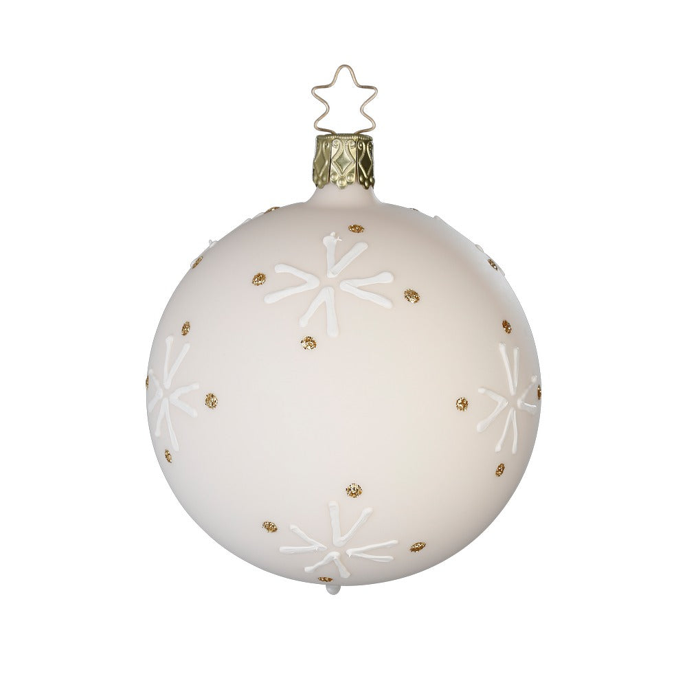 inge-glas-kuschelzeit-christbaumkugel-8-cm-creme-beige image 1