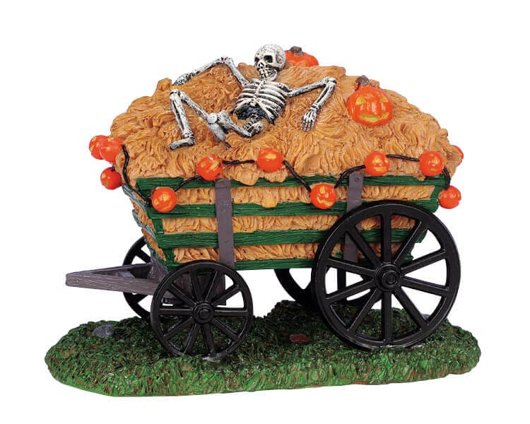lemax-spooky-haywagon-miniatur-szene-spooky-town image 1