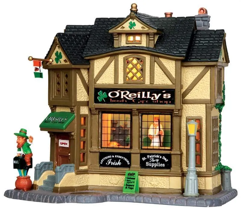 lemax-o-reilly-s-irish-gift-shop-beleuchteter-geschenkeladen image 1