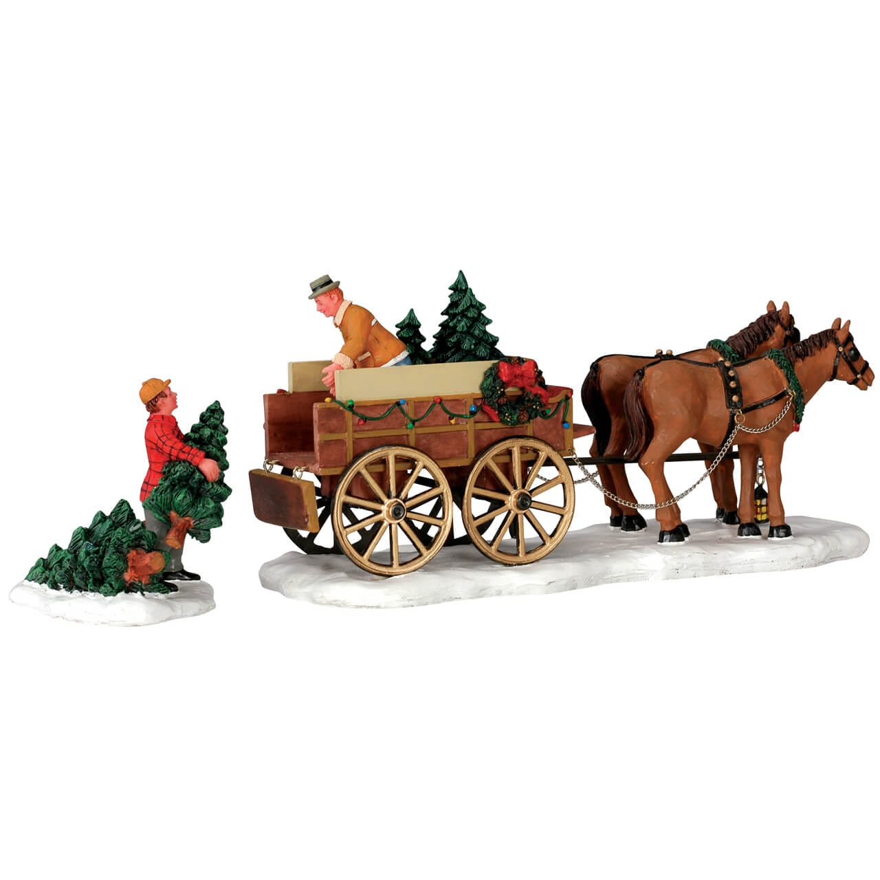 lemax-christmas-tree-wagon-set-2-teilig-caddington image 2
