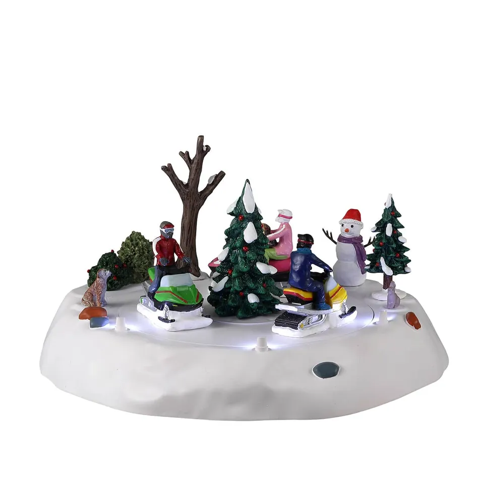 lemax-snowmobile-fun-vail-village-fahrgesch-ft image 1