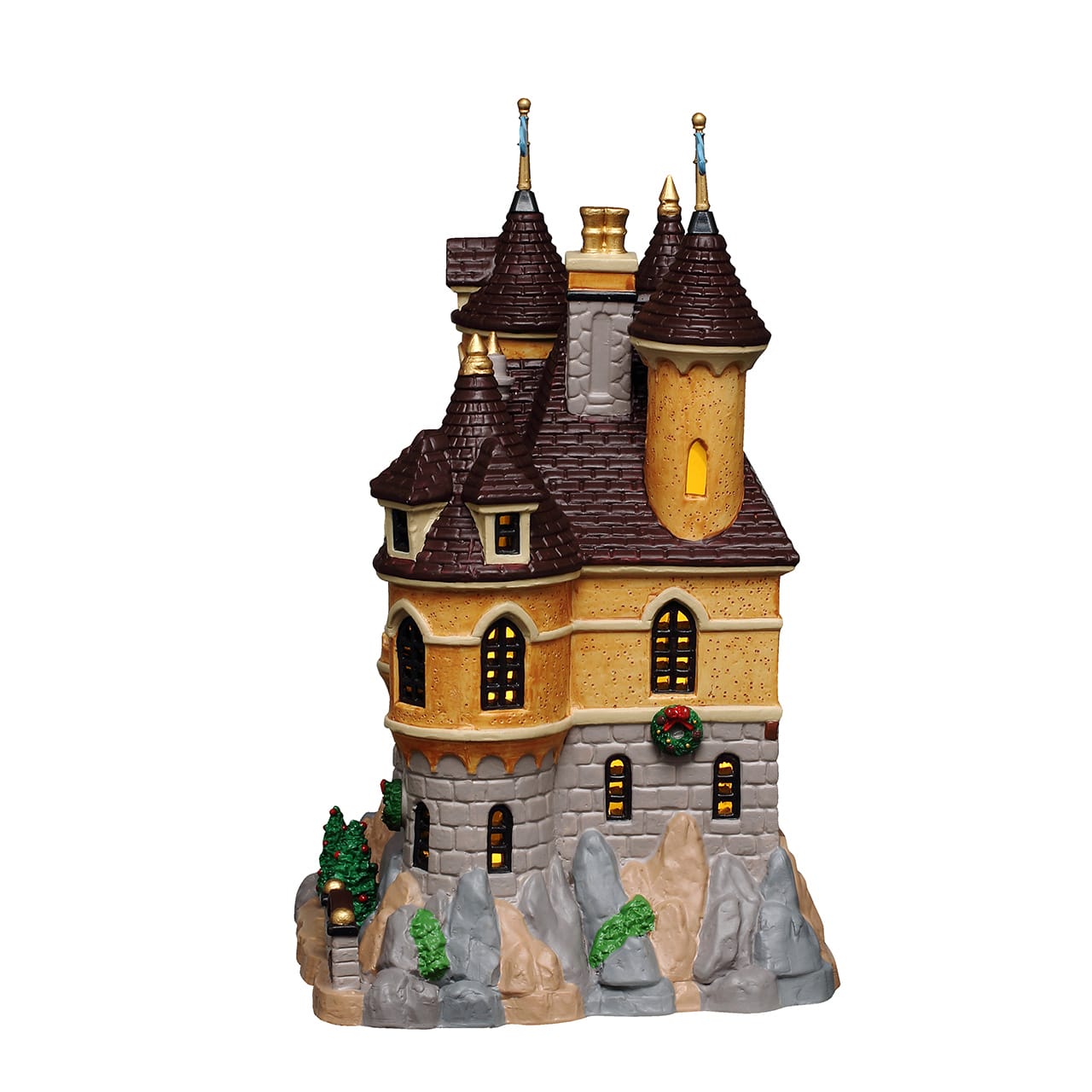 lemax-arie-s-castle-caddington-weihnachtsschloss-miniaturhaus image 3