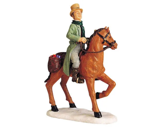 lemax-the-merry-horseman-miniatur-reiterfigur-holidays image 1