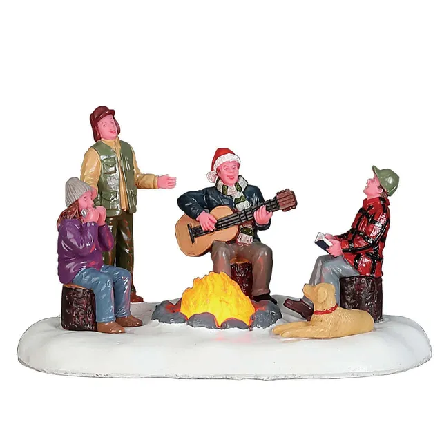 lemax-songs-by-the-fire-miniatur-figurengruppe-weihnachts-sammelfiguren image 1