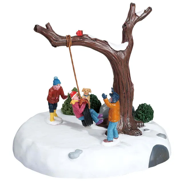 lemax-tire-swing-twirl-weihnachtsdorf-figur-reifenschaukel image 1