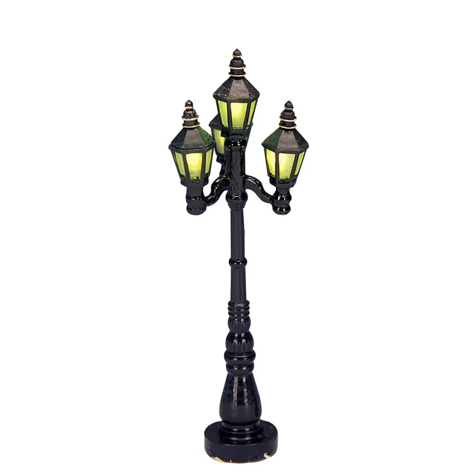 lemax-old-english-street-lamp-beleuchtete-laterne image 1