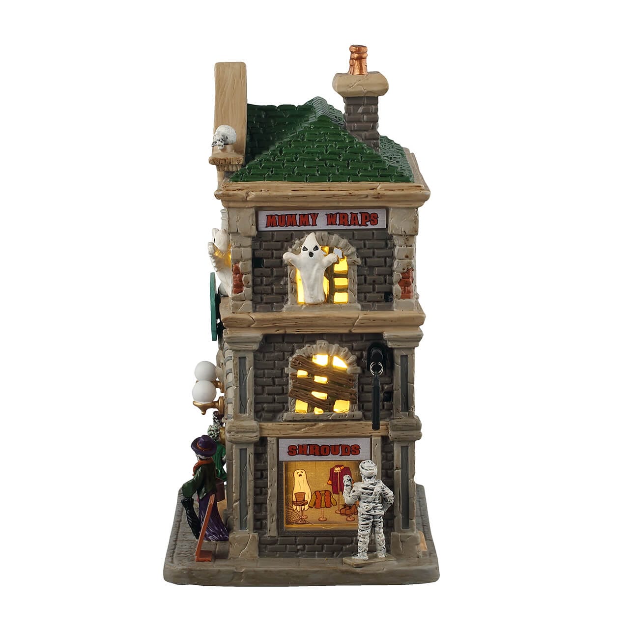 lemax-fearful-fashions-clothiers-spooky-town-haus image 3