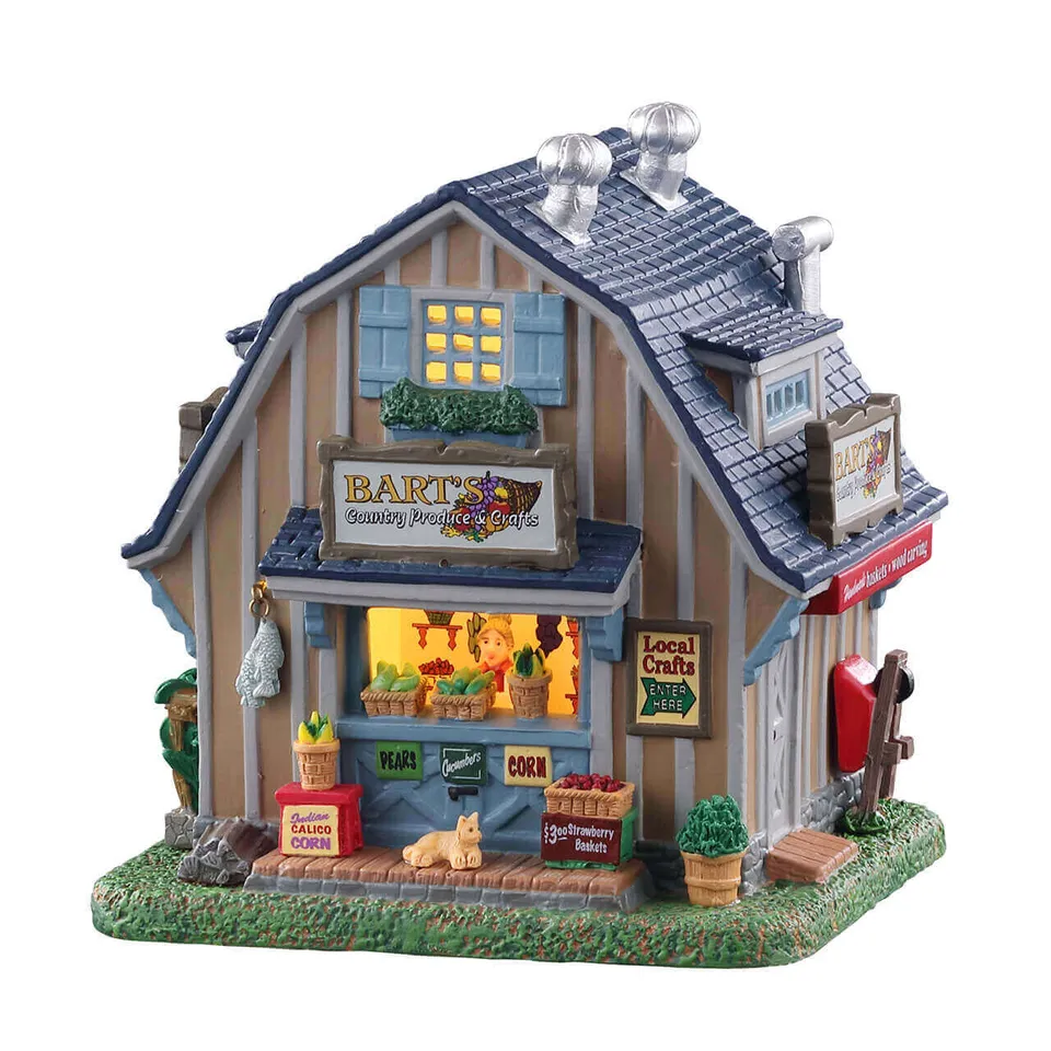 lemax-bart-s-country-produce-crafts-miniatur-shop image 1