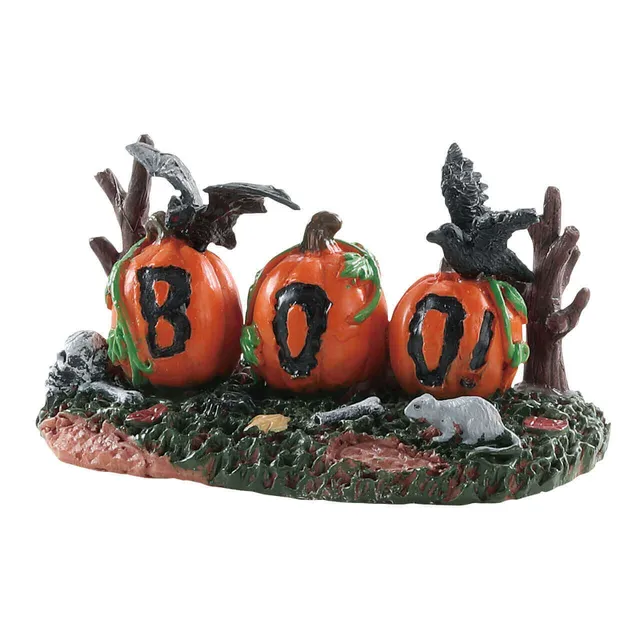 lemax-boo-pumpkins-miniatur-k-rbis-deko-spooky-town image 1