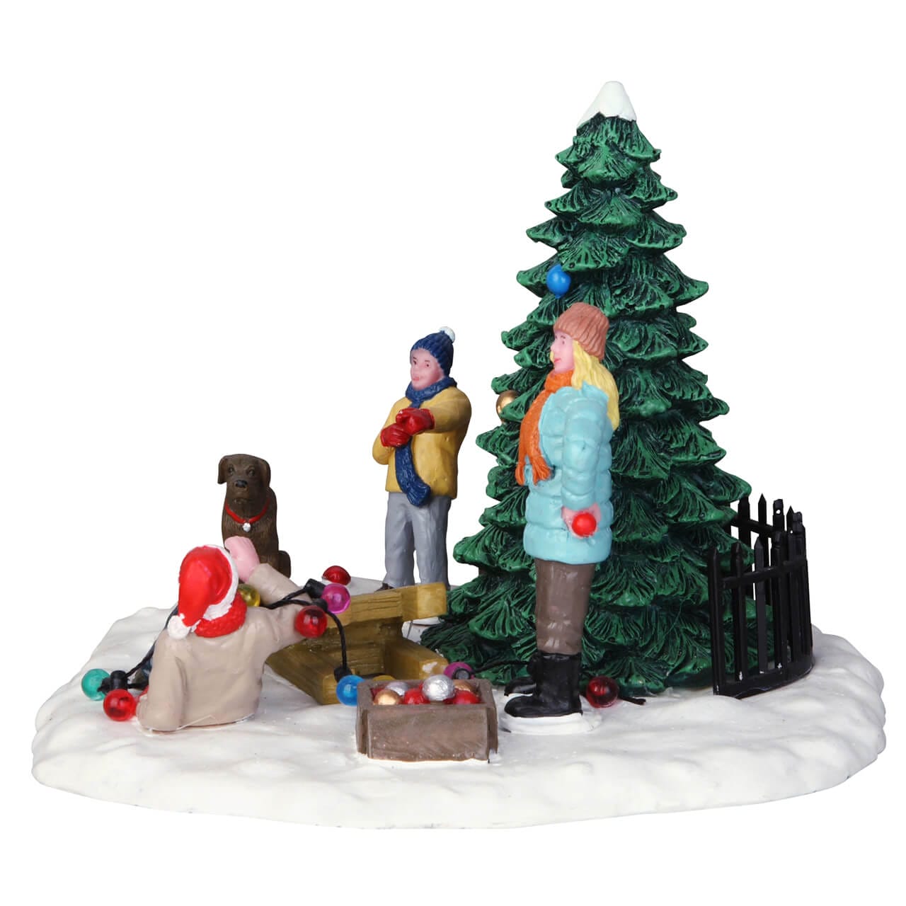 lemax-tree-trimming-trouble-miniatur-figur-weihnachten image 2
