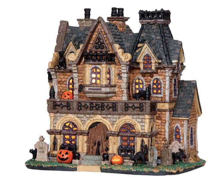 lemax-haunted-manor-spooky-town-figur image 1