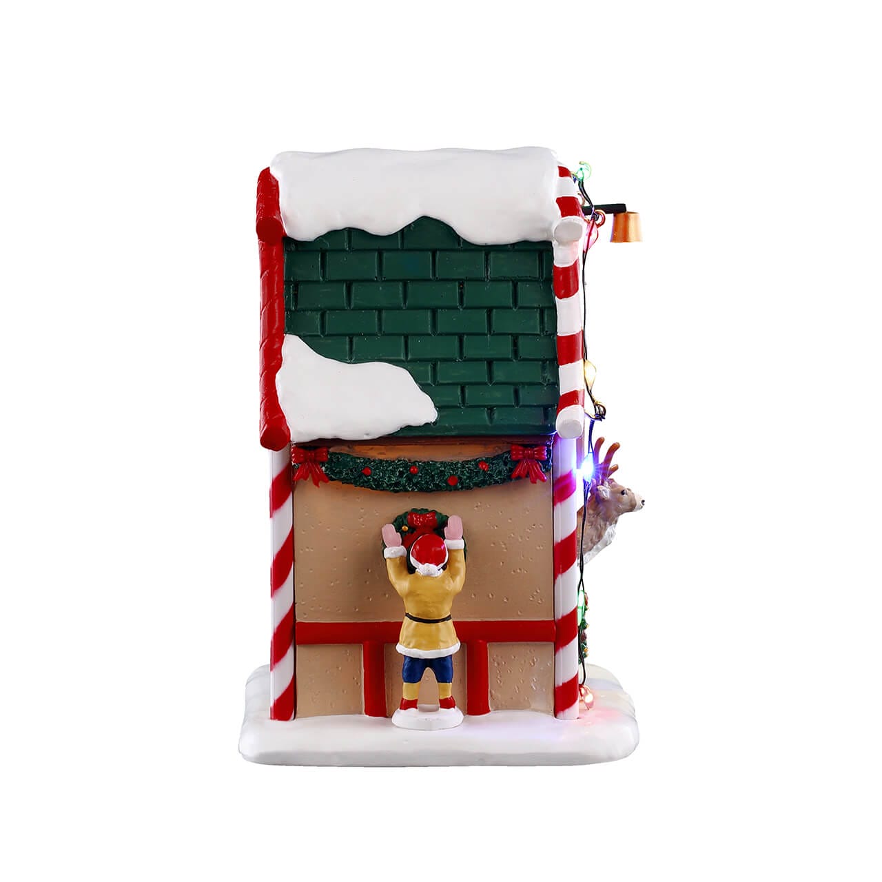 lemax-prancer-s-den-beleuchtete-rentier-h-tte-santa-s-wonderland image 2