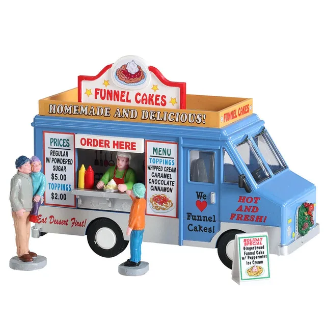 lemax-funnel-cakes-food-truck-miniatur-imbisswagen image 1