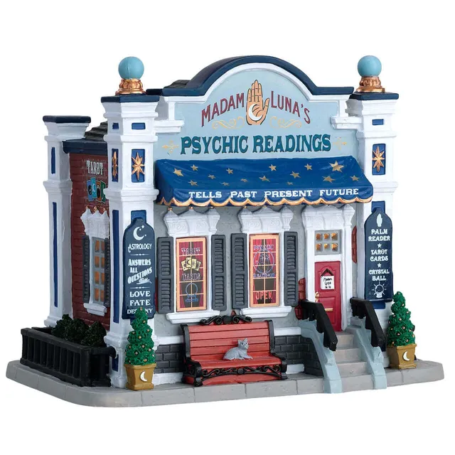 lemax-madam-luna-s-psychic-readings-weihnachtsdorf-haus image 1