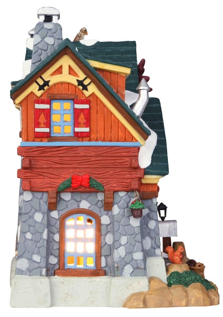 lemax-antler-peak-cabin-miniatur-bergh-tte image 3