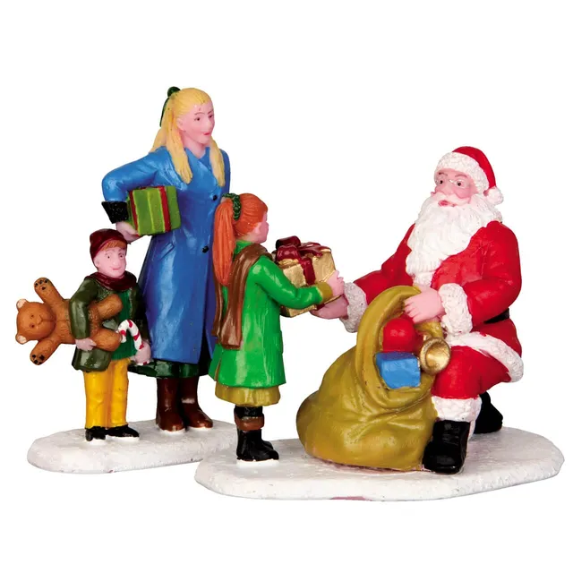 lemax-presents-from-santa-set-of-2-miniatur-geschenke-deko-2er-set image 1