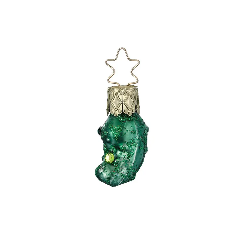 inge-glas-fancy-mini-pickle-gr-n-3-5-cm-glas-anh-nger image 1