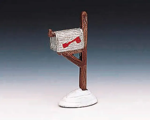 lemax-metal-home-mailbox-briefkasten-aus-metall-miniatur image 1