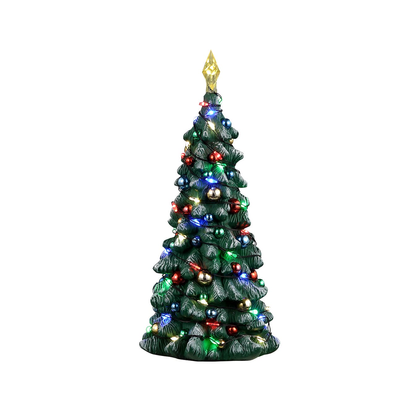 lemax-snowy-christmas-tree-beleuchteter-dorf-weihnachtsbaum image 3