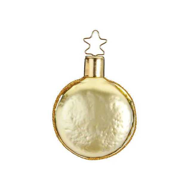 inge-glas-macaron-pastellgelb-christbaumschmuck-5-5-cm-glasfigur-mit-aufh-nger-a image 1