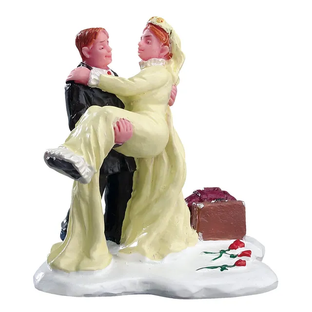 lemax-just-married-caddington-hochzeits-figur image 1
