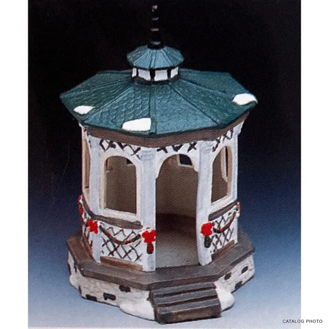 lemax-gazebo-weihnachtsdorf-pavillon image 1