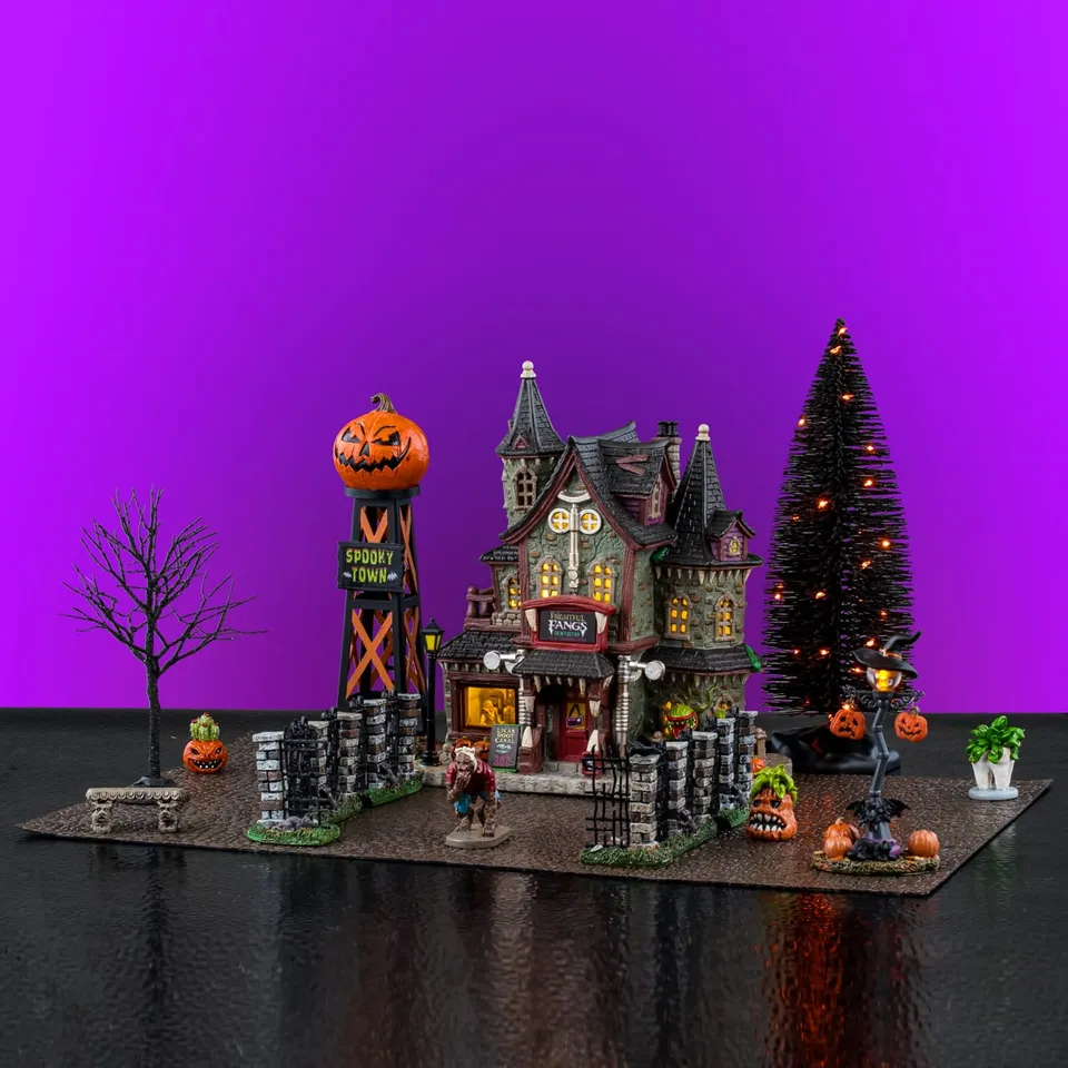lemax-frightful-fangs-dentistry-set-spooky-town-komplettset image 1